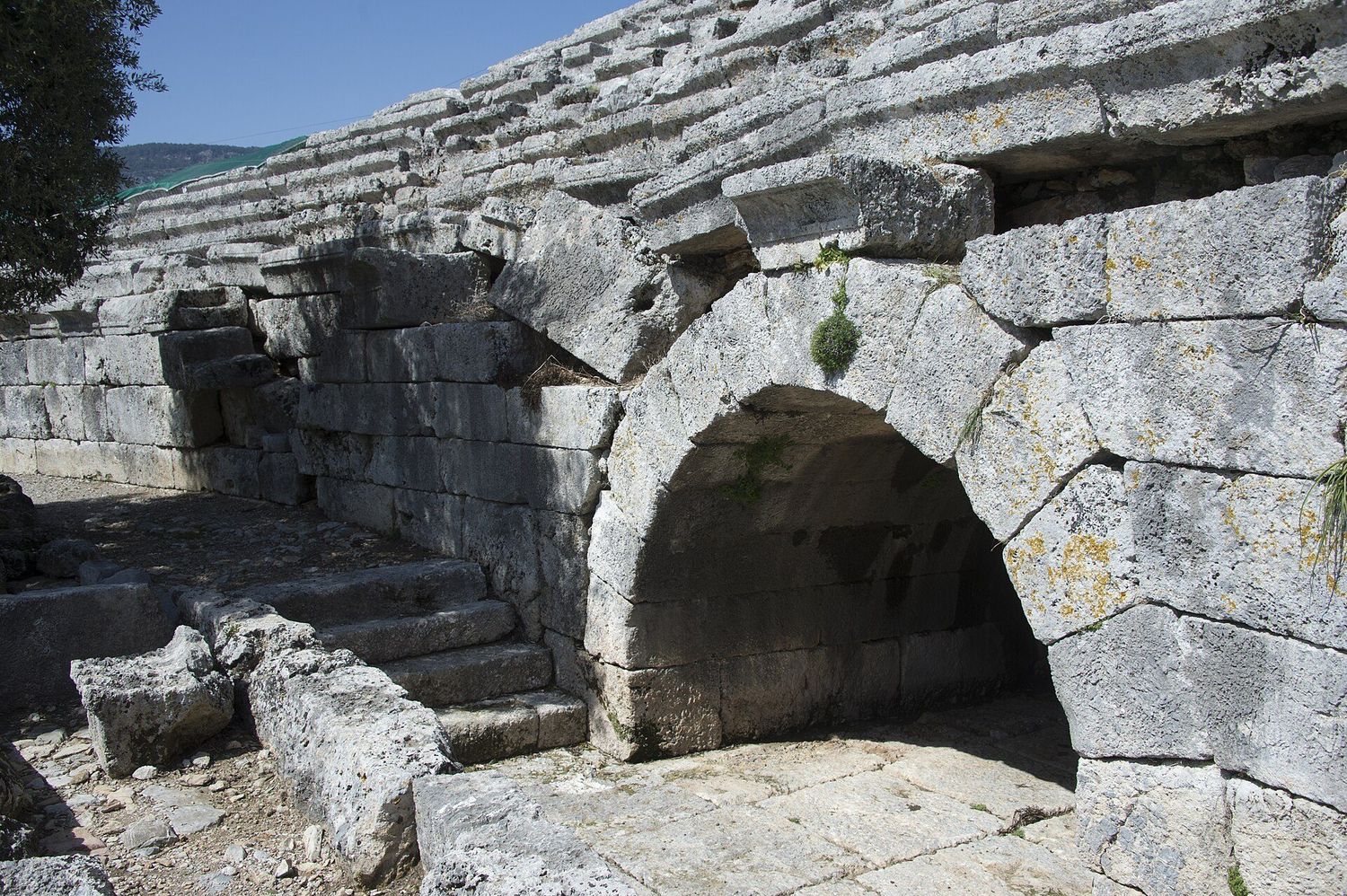The ancient theatre of Kaunos