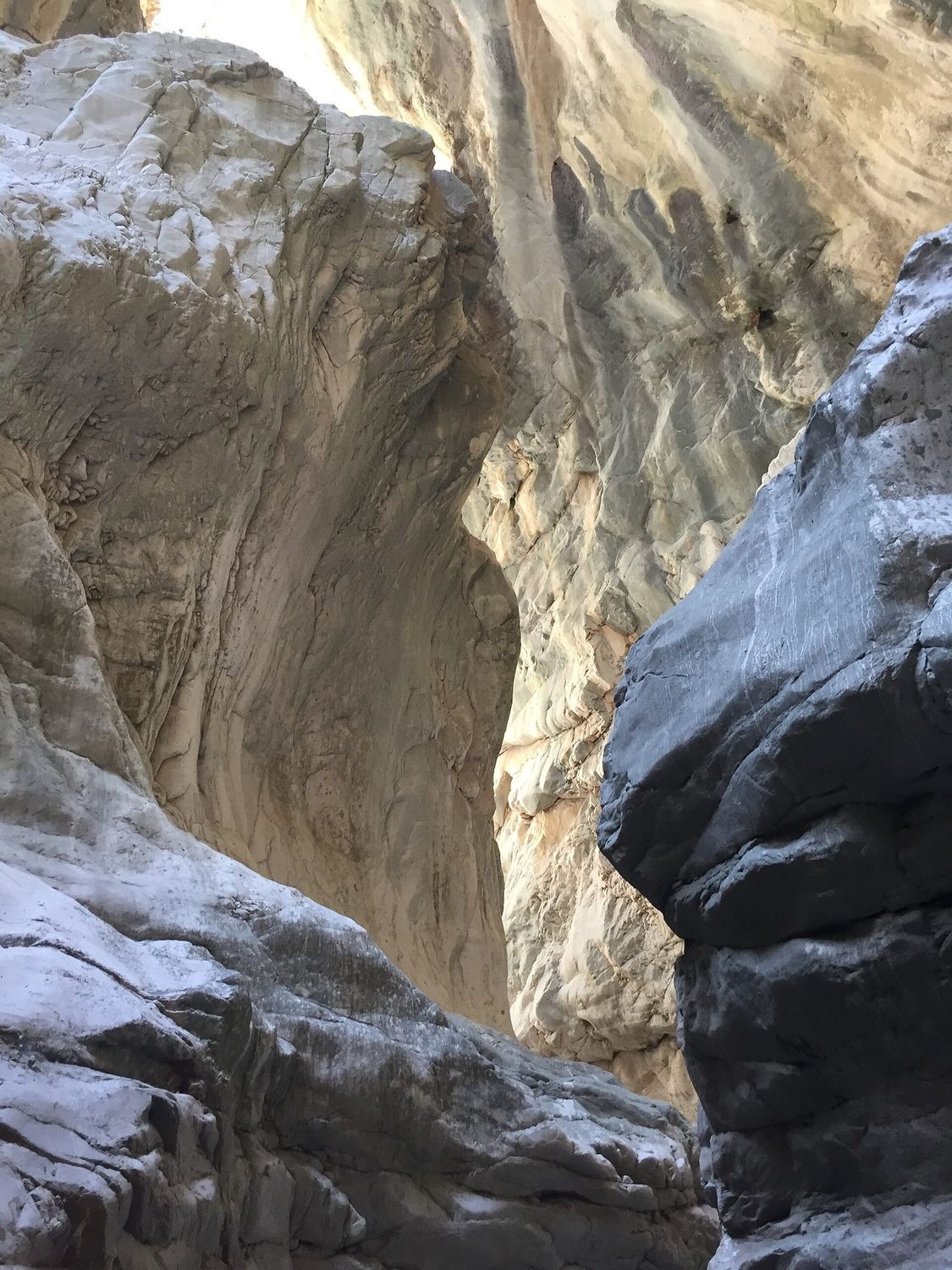 Saklıkent Gorge canyon walls